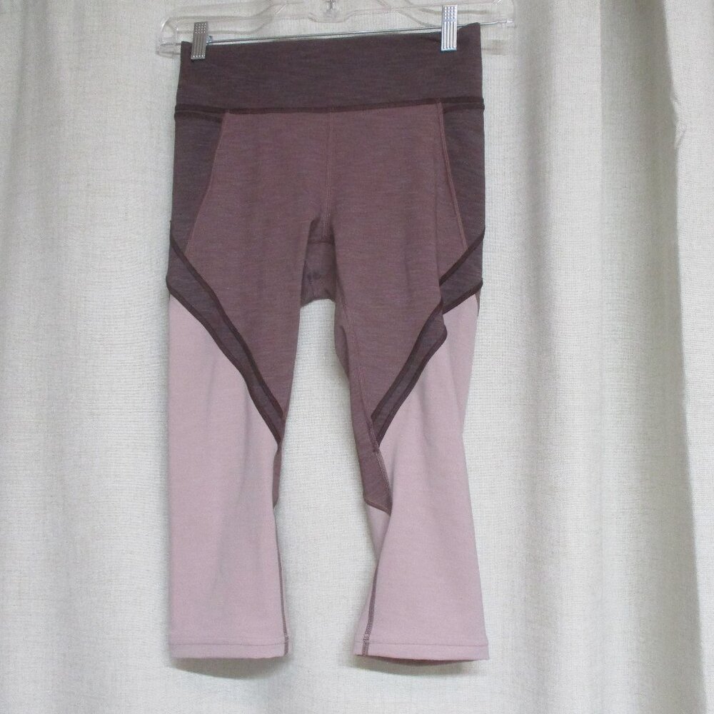 lululemon athletica Two-Tone Leggings - Brown and Pink